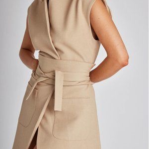 ODD MUSE - The Ultimate Muse Sleeveless Dress with additional belts - Camel - XS